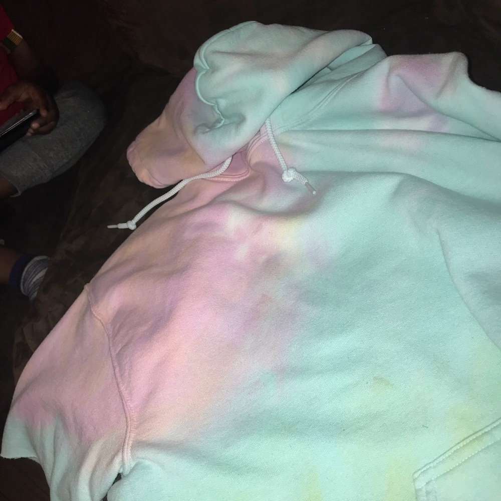 Cotton candy hoodie